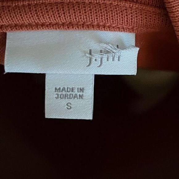 J. Jill 3/4 sleeves top. Rust colored. Size Small - Picture 5 of 5